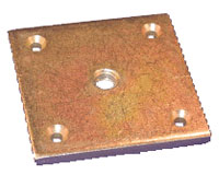 Threaded Square Plate